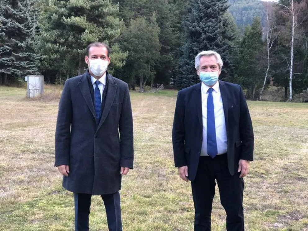 Malestar por la visita de Alberto Fernández a Villa La Angostura