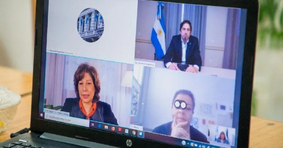 Arabela analizó la situación educativa con el Ministro Trotta