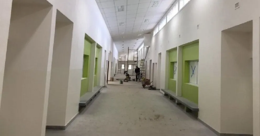 El edificio del CET 28 de Bariloche entró en su última etapa de construcción