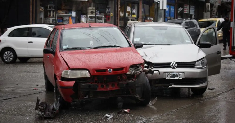 Fuerte choque en Frey y Gallardo