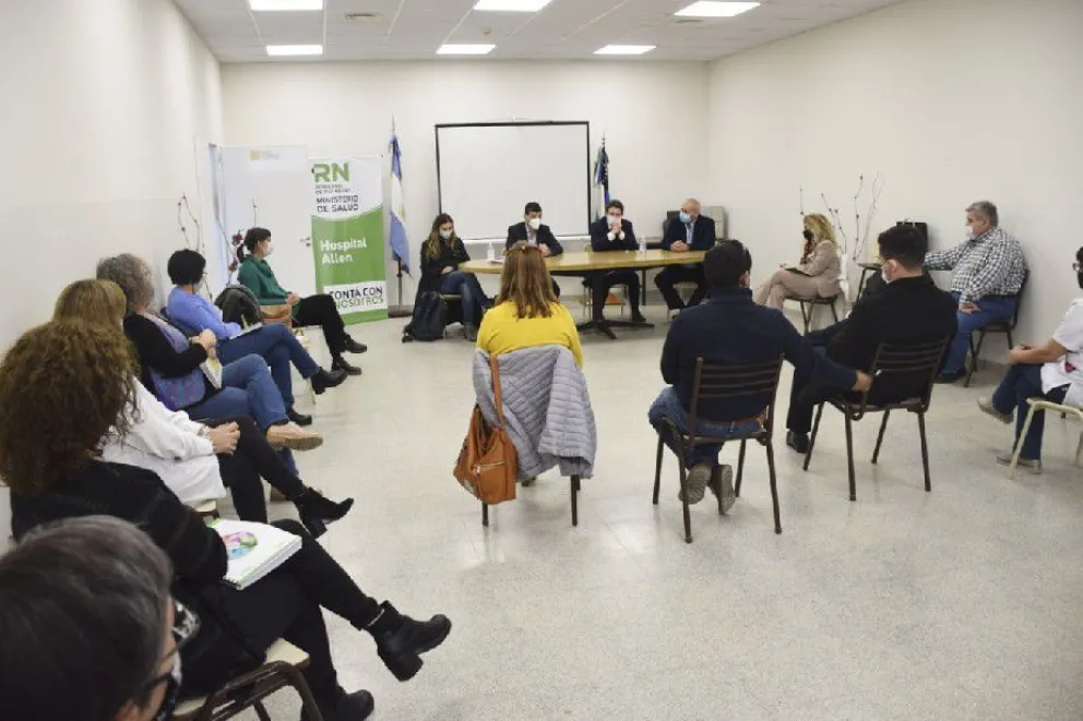 En Allen, la delegación de funcionarios de salud de Nación destacó el sistema sanitario rionegrino