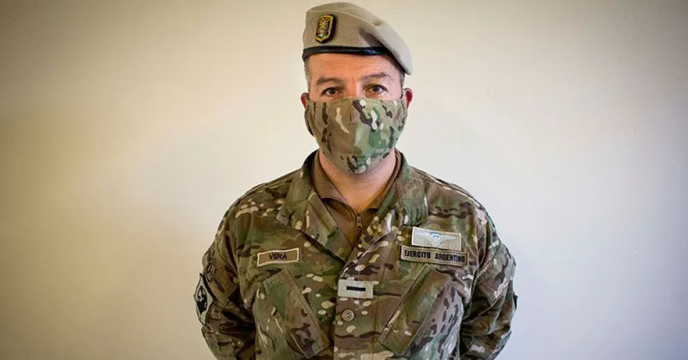 Edgardo, un hombre de orden: suboficial del Ejército, músico y taekwondista