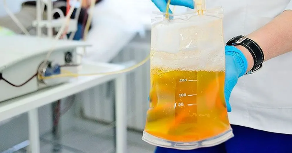 El relato de un paciente con COVID-19 que fue tratado con plasma