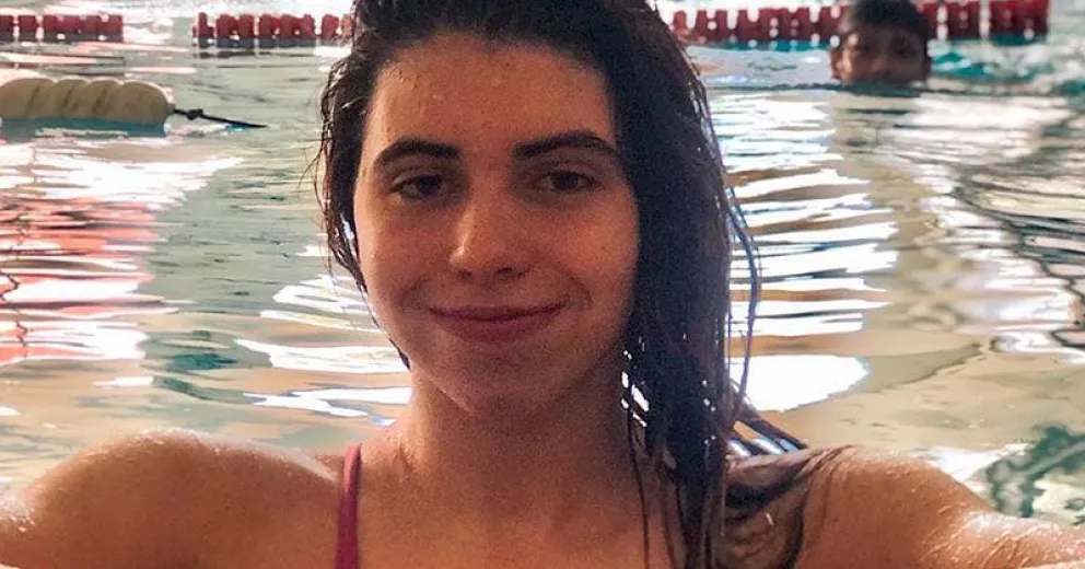 Anna Huusmann espera volver a la pileta