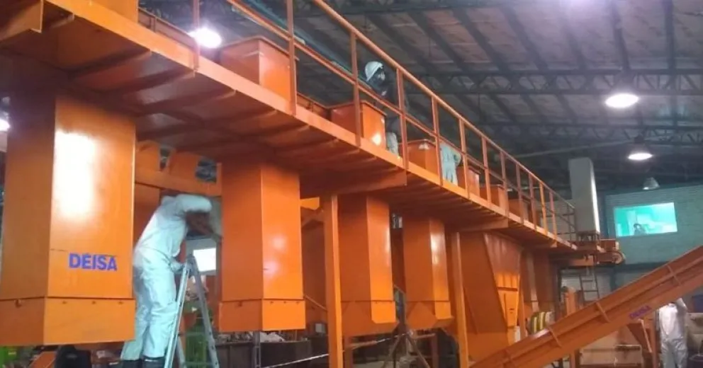 Avanza la renovada Planta de Clasificación