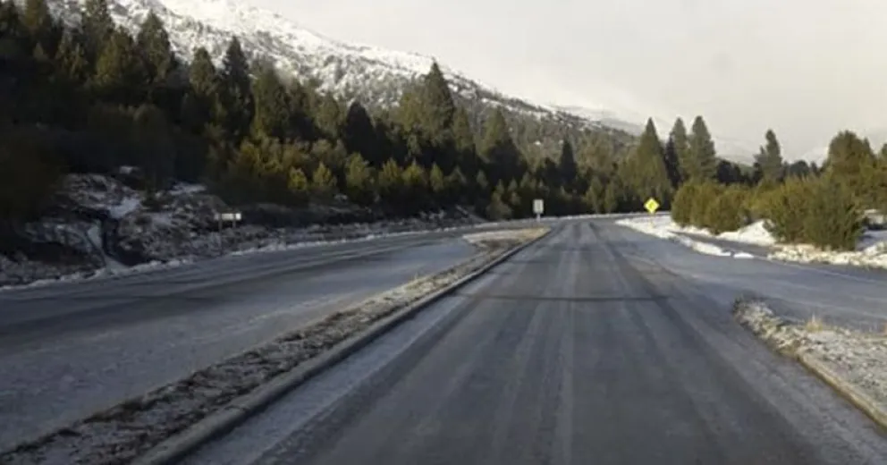 Tramo Bariloche y El Bolsón transitable con extrema precaución