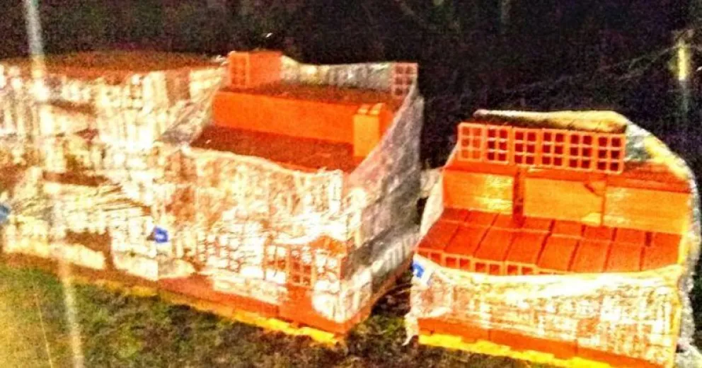 Recuperaron casi 400 ladrillos robados de una obra