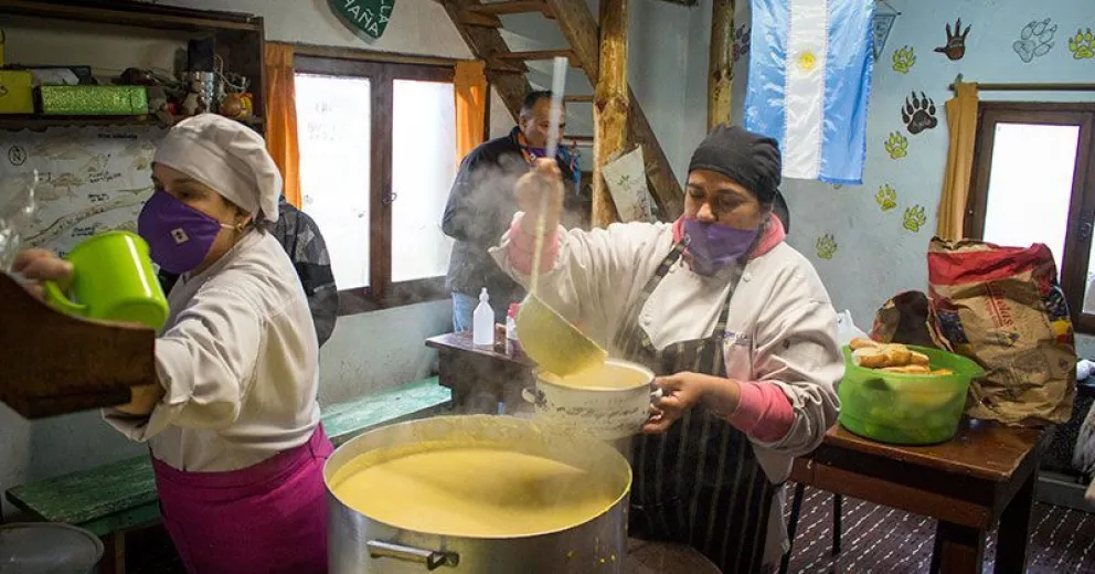 El grupo scout Anay-Tue continúa sumando viandas y pide la colaboración de la comunidad