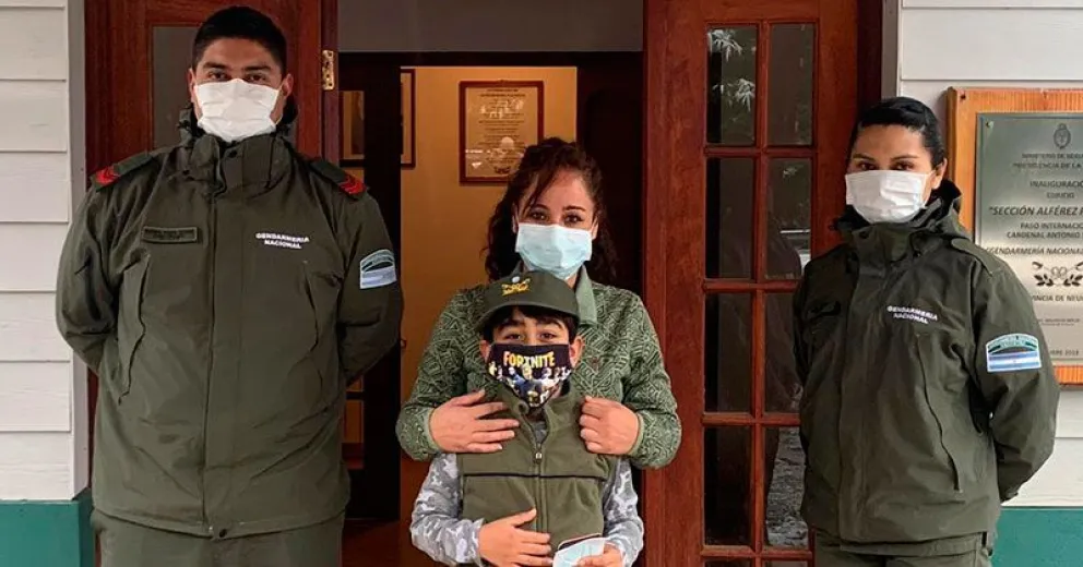 Personal de Gendarmería Nacional  tuvo hermoso gesto de hermandad