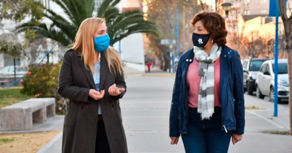 Arabela en General Roca: recorrió obras, se reunió con equipos de Salud y visitó a la intendenta