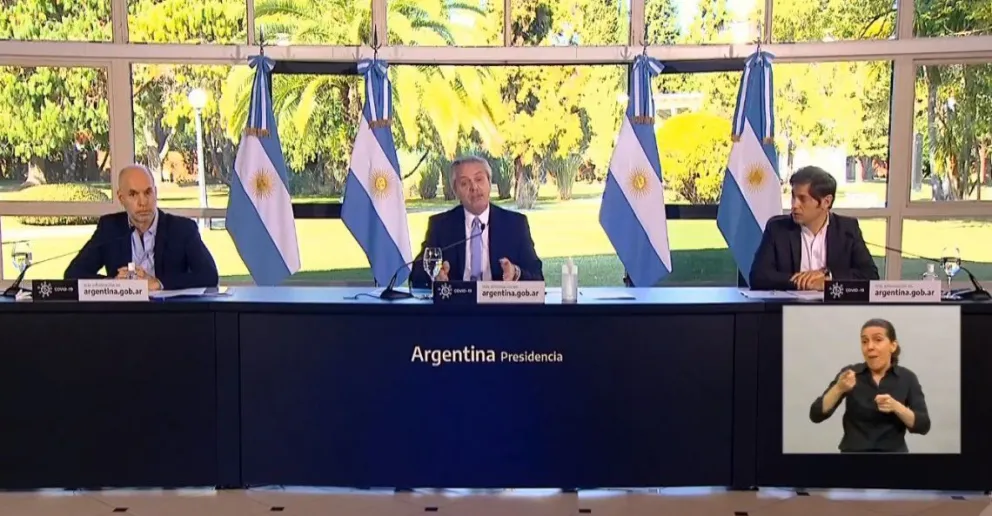 Alberto Fernández anunció que el aislamiento se extiende hasta el 17 de julio
