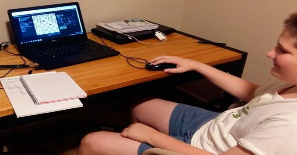 El sub 15 logró el subcampeonato en el ajedrez virtual