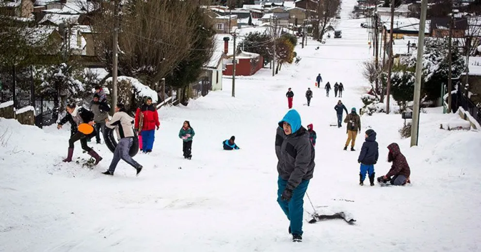 Sentimientos encontrados en una Bariloche nevada