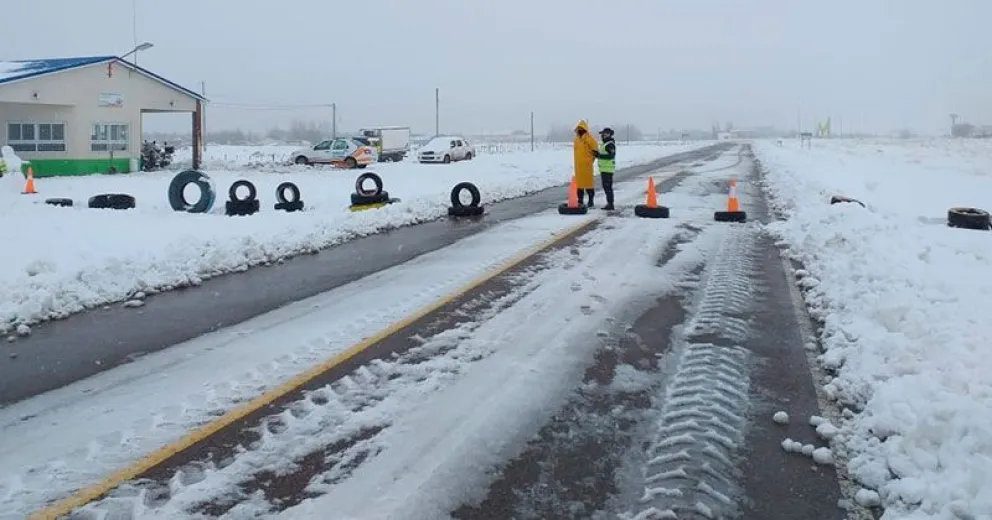 Corte total de Ruta en la Línea Sur por las condiciones climáticas