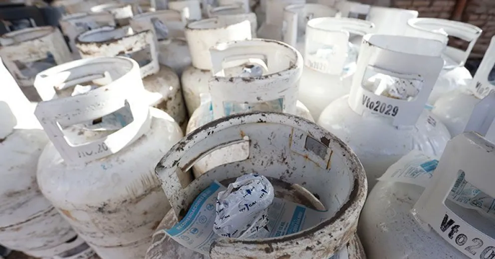 El temporal de nieve afecta la distribución de garrafas de gas en la Provincia