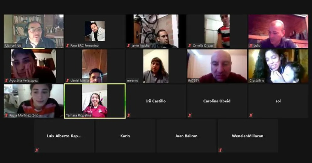 BRC se quedó con el Torneo Virtual de Rugby Femenino de la Unión de los Lagos