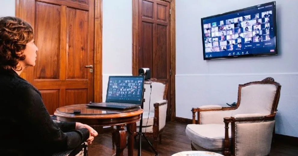 Arabela valoró el esfuerzo y el trabajo de los referentes deportivos