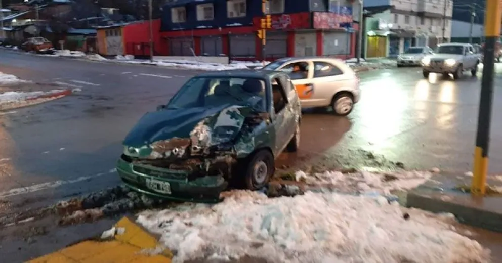 Choque en Onelli y 25 de Mayo