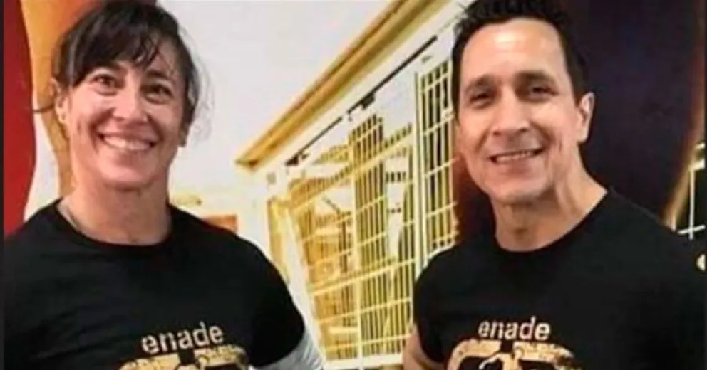 Sergio Parra y Nora Koppel, entrenamiento en cuarentena   