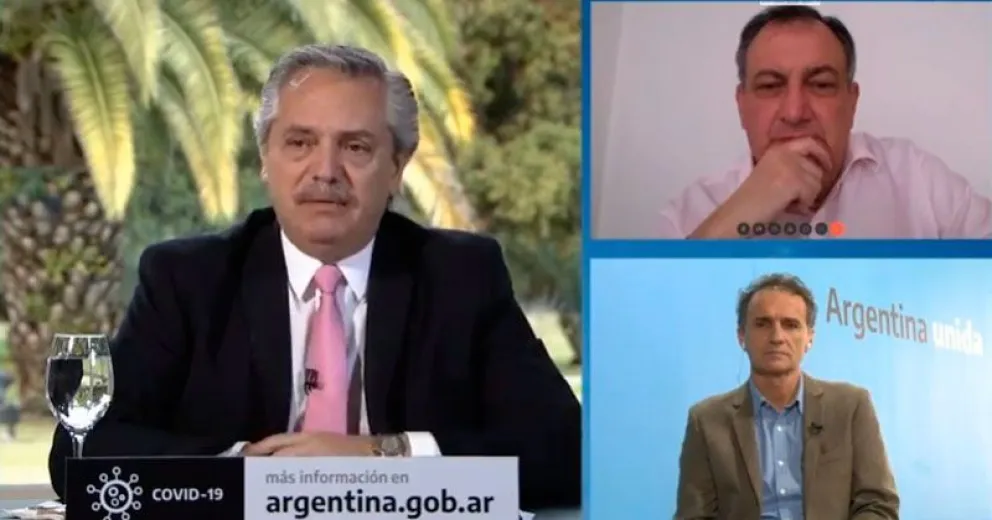 El presidente Alberto Fernández anunció el asfaltado de la ruta a Colonia Suiza