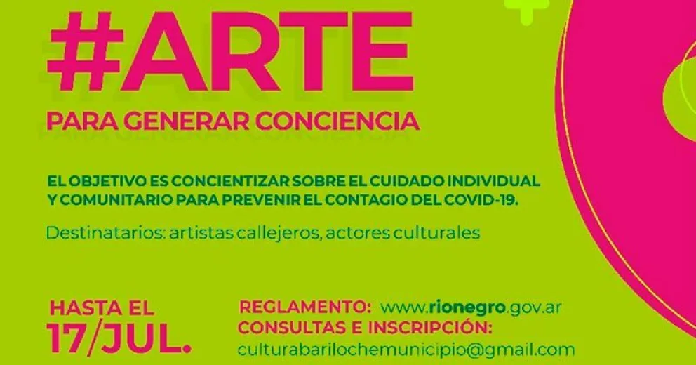 Río Negro Más Cultura lanza una convocatoria para artistas callejeros en Bariloche