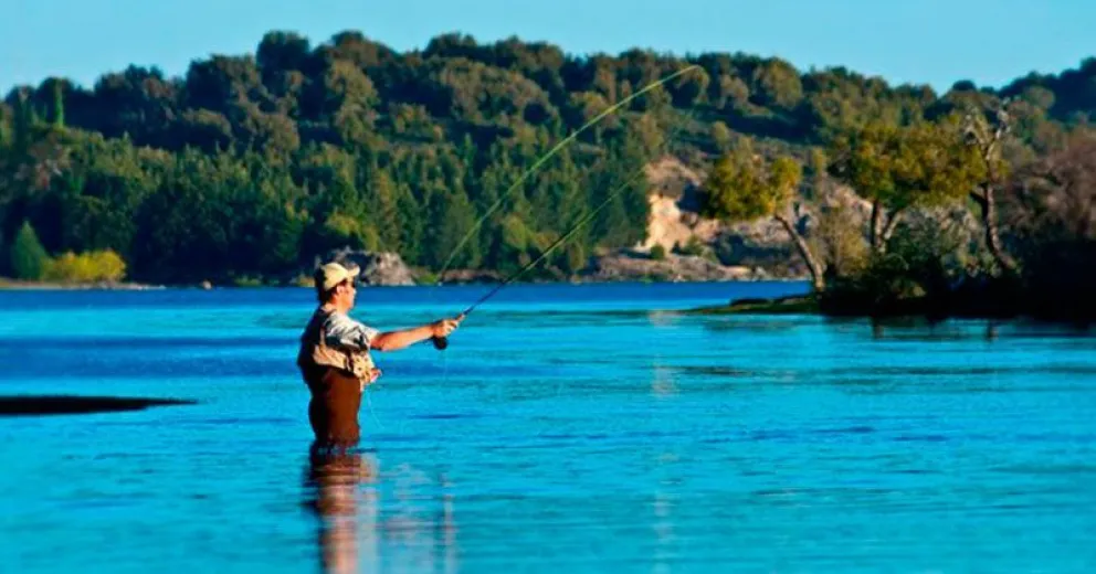 Pesca con mosca: “se puede combinar con muchos deportes”