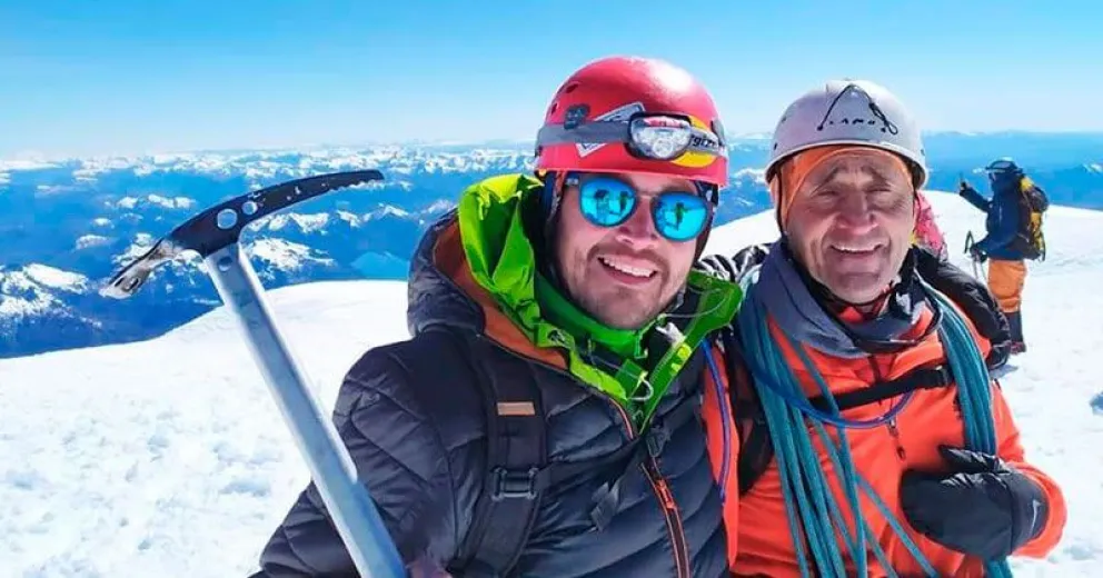 ¿QUÉ SERÁ DE…? Sergio Vázquez, el primer no vidente en escalar el Lanín