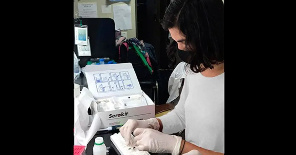 Facilitan la toma de muestras en testeos serológicos para COVID-19 en barrios y personal de riesgo