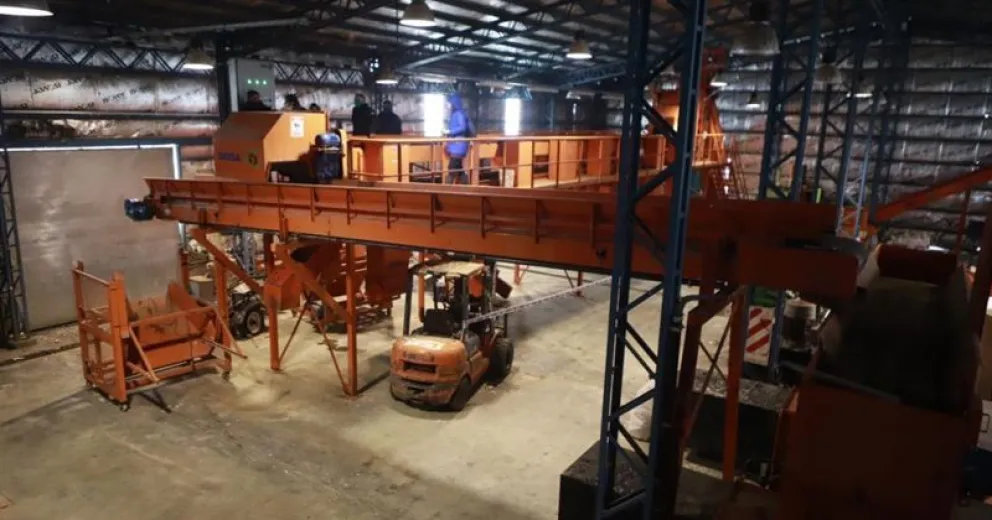 El 70% de la Planta de Clasificación de Residuos ya está operativa