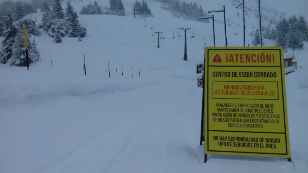 Recuerdan que el Cerro Catedral está cerrado al público