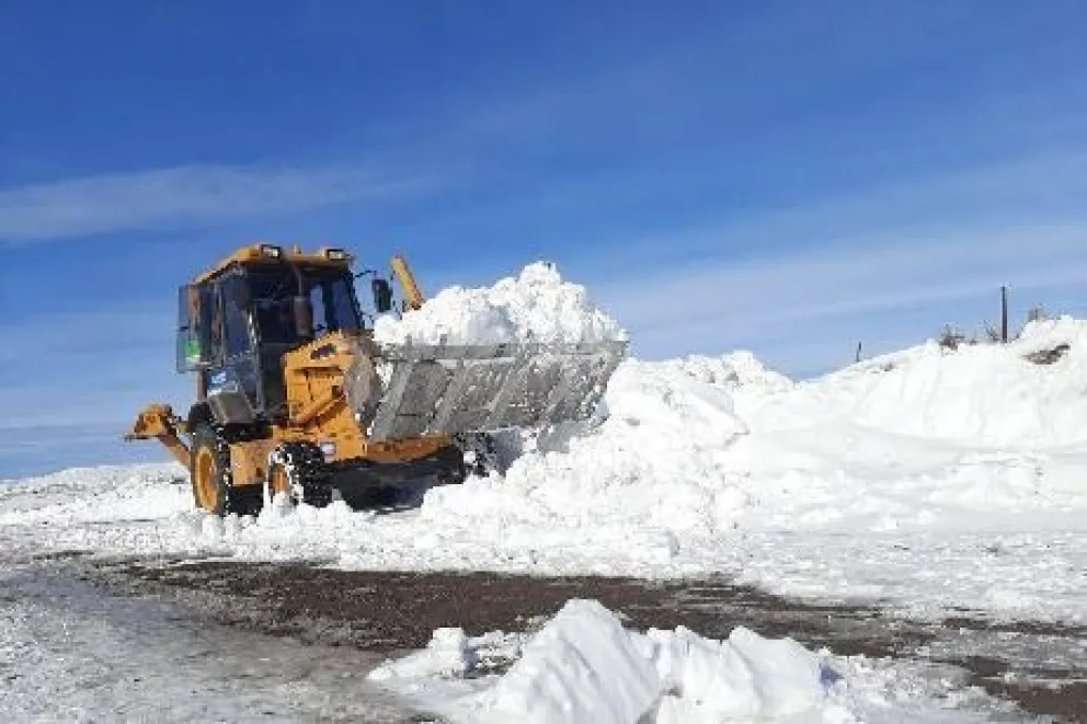 Está habilitada la ruta 40 entre Bariloche y El Bolsón