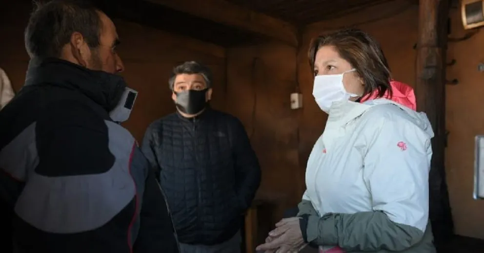 En control de rutina, Arabela fue hisopada y dio negativo para COVID-19