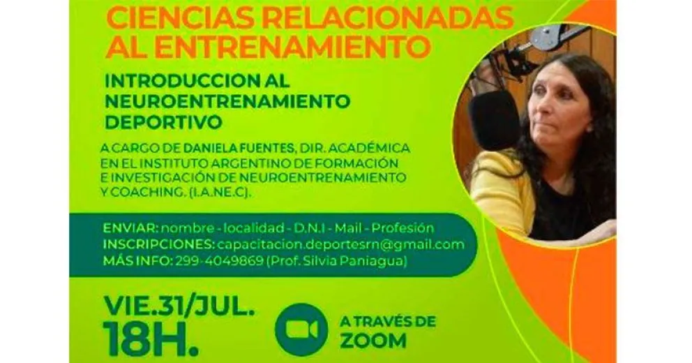 Río Negro Más Deporte inaugura un nuevo ciclo de capacitaciones