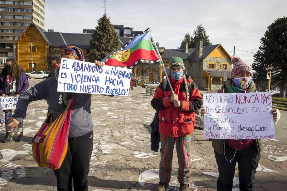 Mapuches en el Centro Cívico: para no olvidar a Nazario