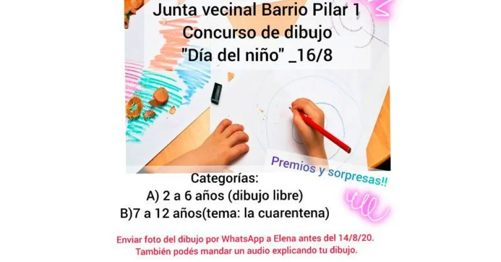 Concurso de dibujo virtual por el Día del Niño   