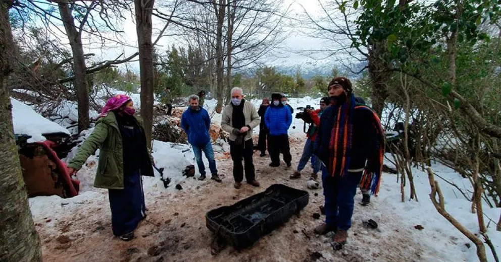Ministerio de Seguridad mantuvo conversaciones para destrabar el conflicto en Villa Mascardi