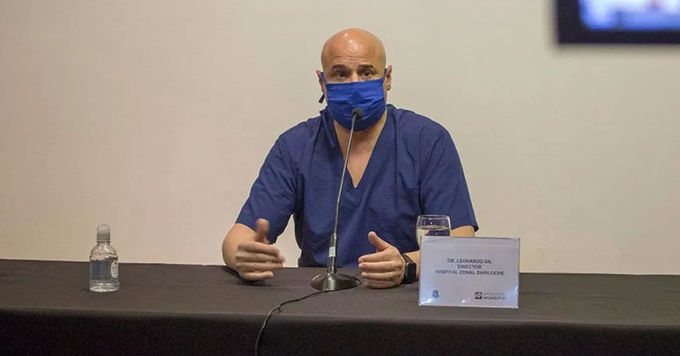 Leonardo Gil: “Se estima que en Bariloche hay alrededor de 15 mil infectados en este momento”