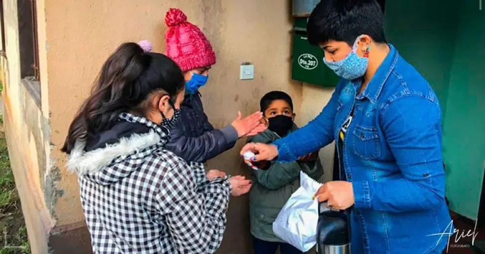 Exitosa segunda jornada de “Chocolatada Solidaria”