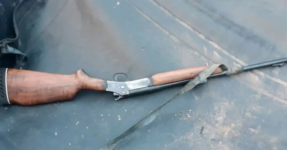 Disparaban con armas de fuego en una cantera que usaban como polígono: 3 detenidos