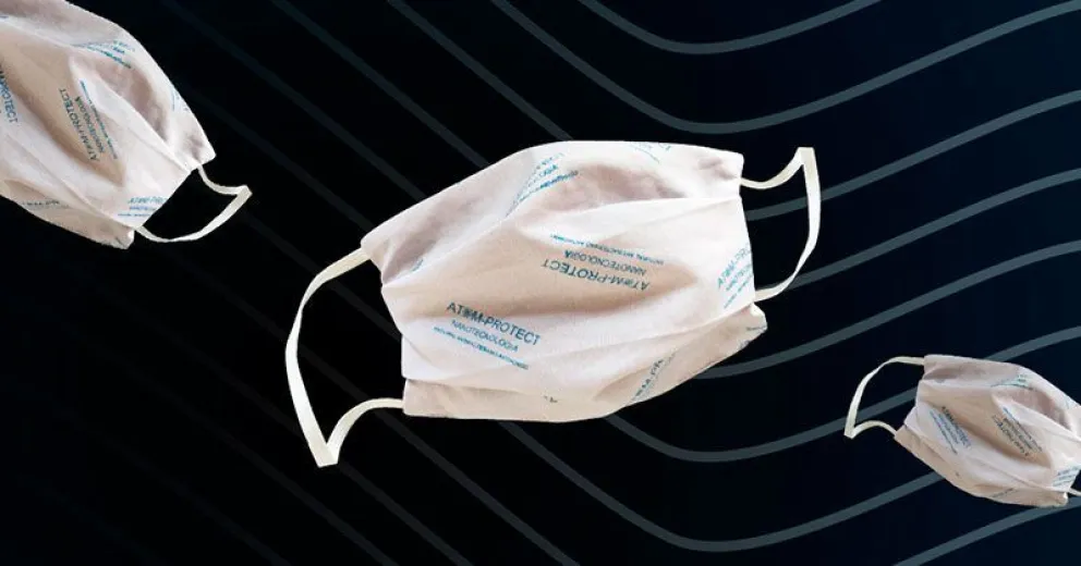 Desarrollaron telas antivirales para barbijos de uso social