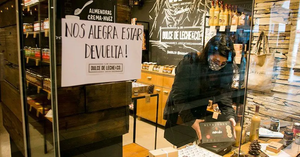 El 76% de los comercios de la ciudad facturó menos del 50% que el año pasado
