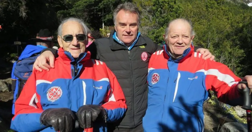 Enevoldsen, junto a Vicente Ojeda y Hugo Jung.