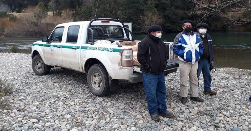 En territorio de Parques Nacionales unas 140 personas recibieron el IFE