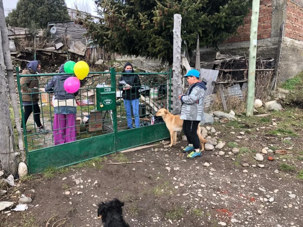 En el San Cayetanito festejaron la infancia con regalos y cosas ricas