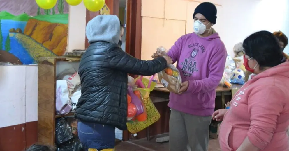 Somos Redes entregó más de 650 meriendas por el Día de la Niñez