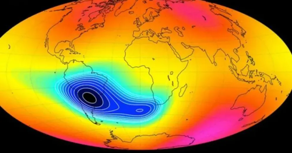 Preocupación por "bache" que crece en el escudo protector de la Tierra