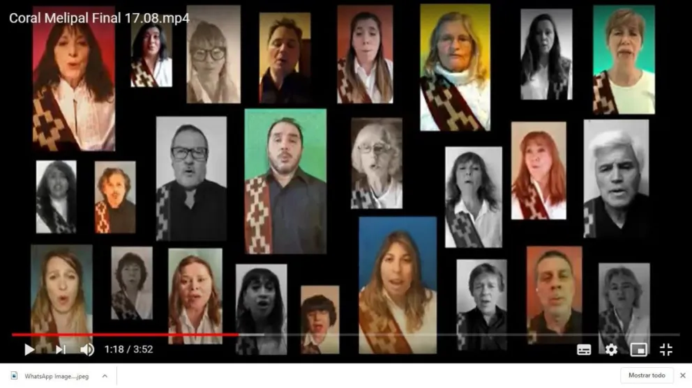 El Coral Melipal registró canción de Peteco Carabajal