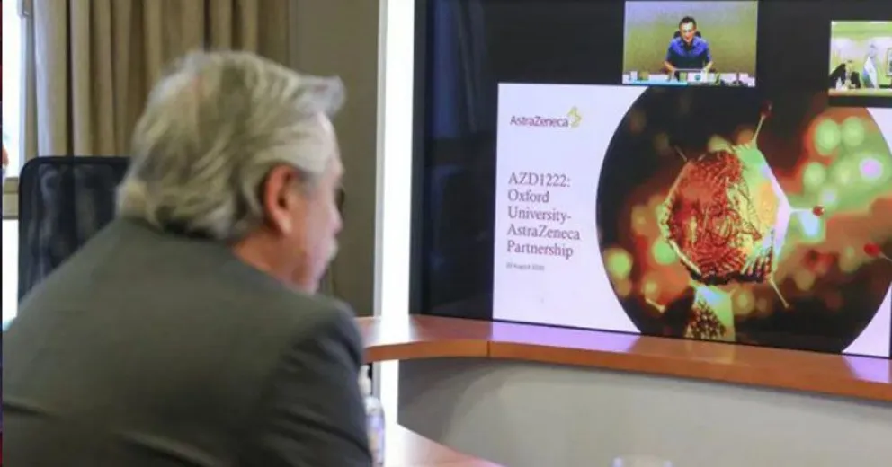 Fernández: "Una vacuna que se produzca sin fines de lucro es el cumplimiento de un sueño"