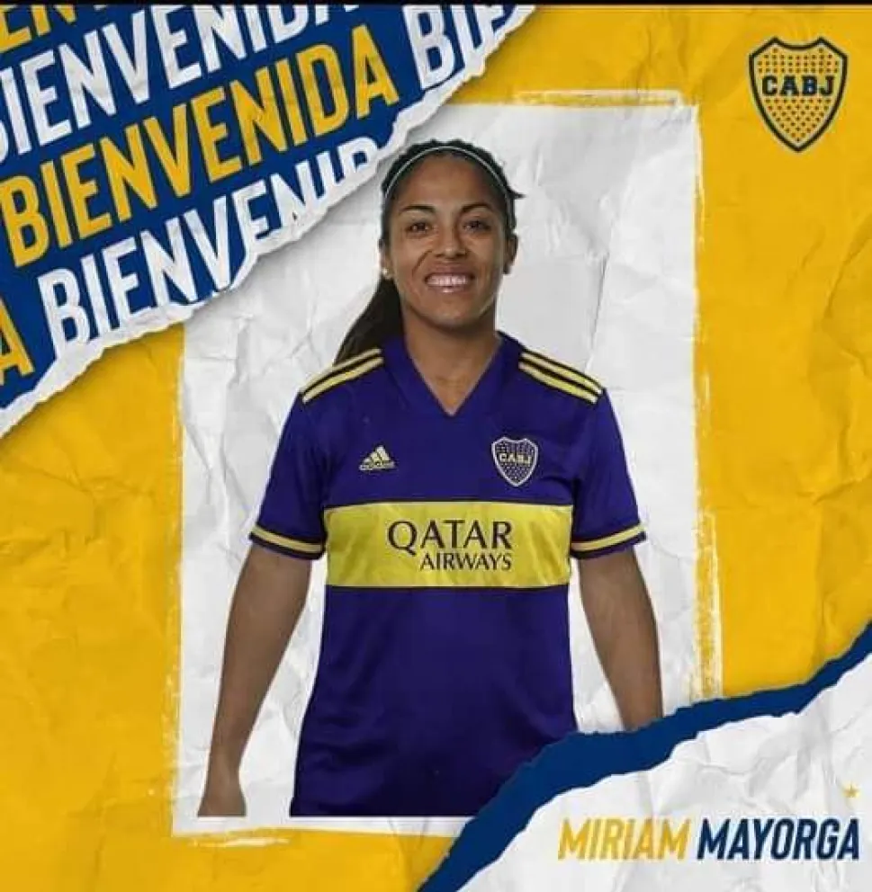 "Lista para defender estos colores" dijo Miriam Mayorga