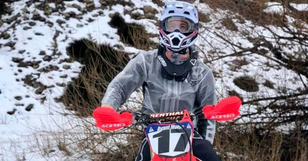 Luzzardi volvió a subirse a la moto, sin fecha de certamen